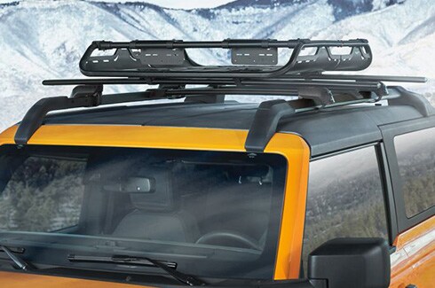 Discover Ford Bronco Accessories in PR, Racks And Carriers By Yakima - Cargo Basket Light Brackets